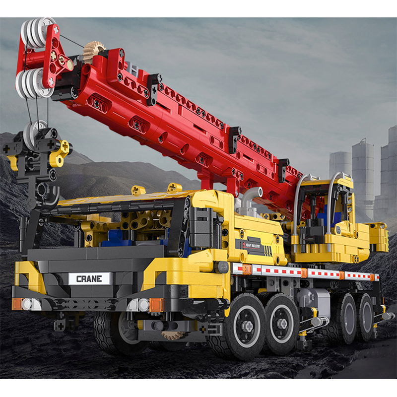 Remote Controlled Crane 1831pcs-Building Blocks set -Turbo Moc