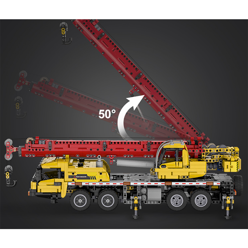 Remote Controlled Crane 1831pcs-Building Blocks set -Turbo Moc