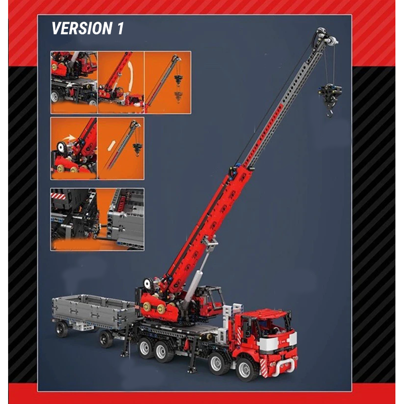 Remote Controlled Crane 2827pcs-Building Blocks set -Turbo Moc