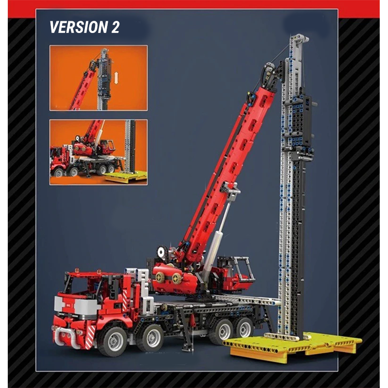 Remote Controlled Crane 2827pcs-Building Blocks set -Turbo Moc