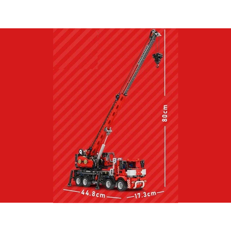 Remote Controlled Crane 2827pcs-Building Blocks set -Turbo Moc