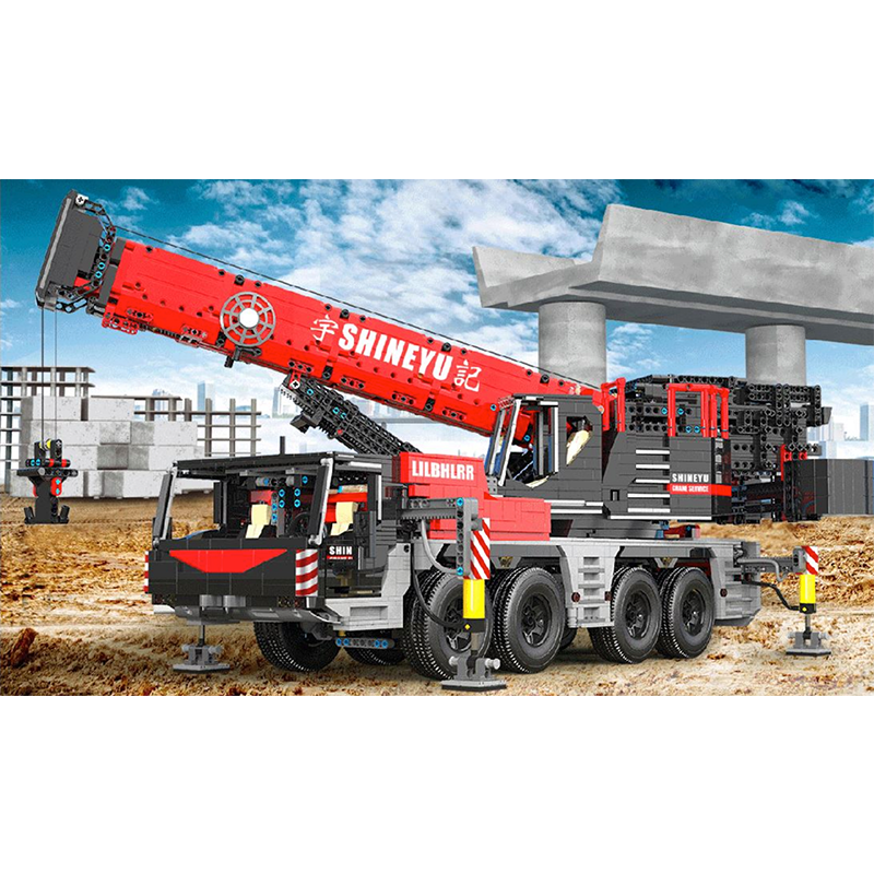 Remote Controlled Crane 4885pcs-Building Blocks set -Turbo Moc