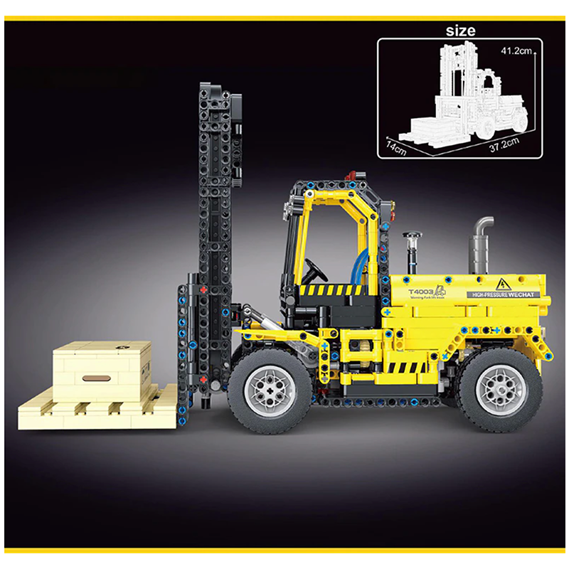 Remote Controlled Forklift 2027pcs-Building Blocks set -Turbo Moc