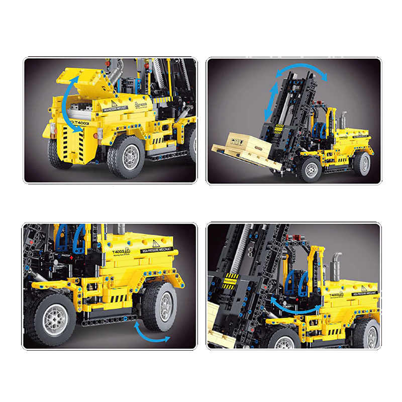 Remote Controlled Forklift 2027pcs-Building Blocks set -Turbo Moc