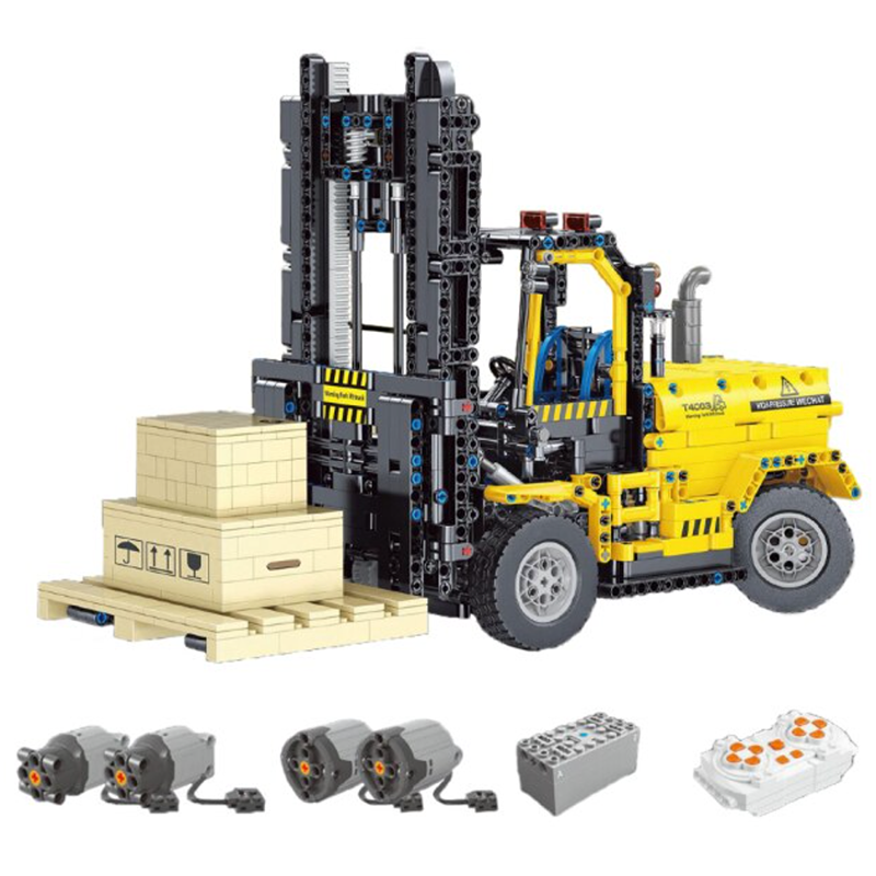 Remote Controlled Forklift 2027pcs-Building Blocks set -Turbo Moc