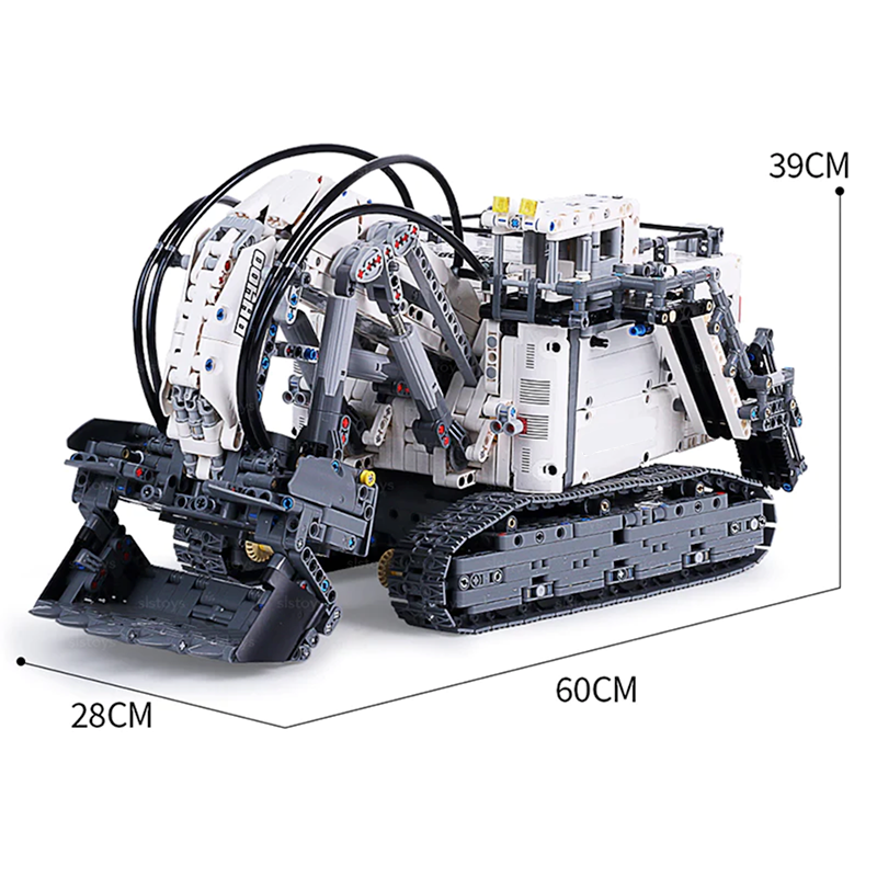 Remote Controlled Loader 4416pcs-Building Blocks set -Turbo Moc