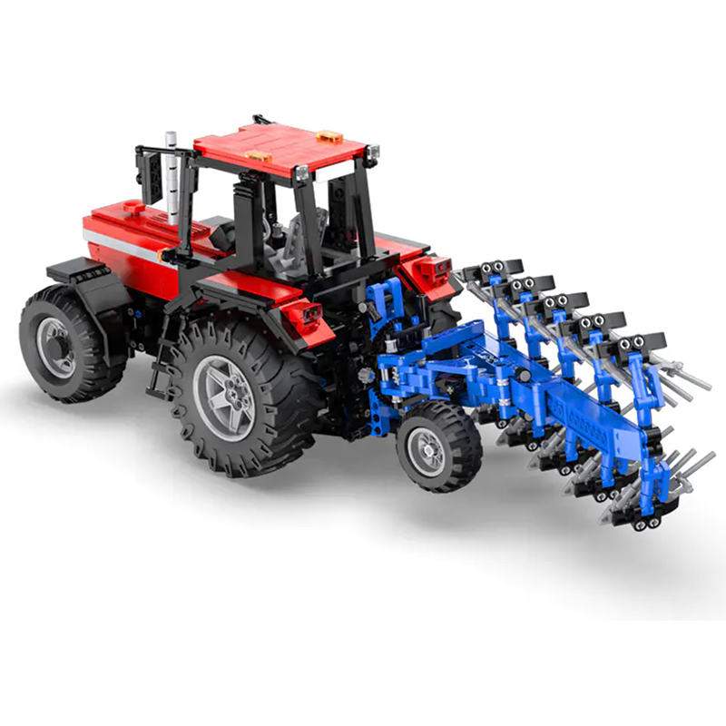 Remote Controlled Plowing Tractor 1675pcs-Building Blocks set -Turbo Moc