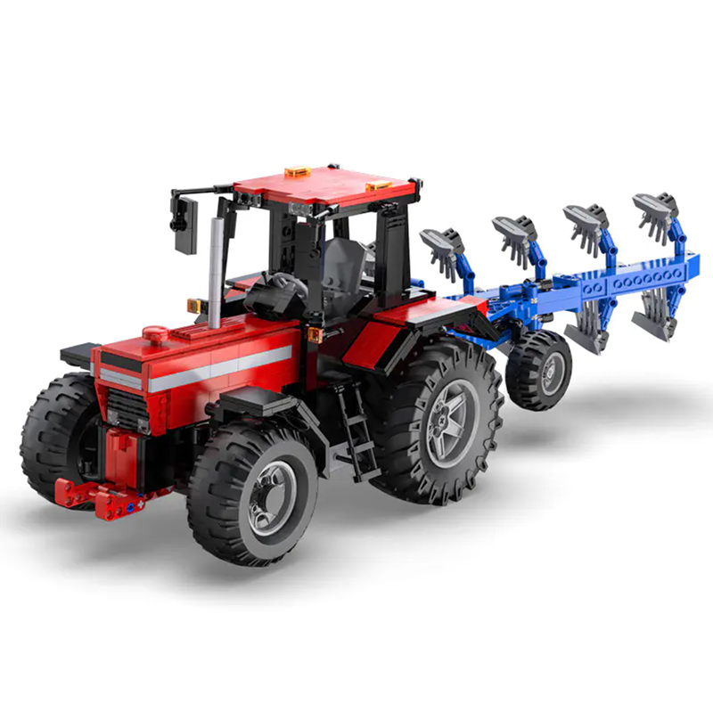 Remote Controlled Plowing Tractor 1675pcs-Building Blocks set -Turbo Moc