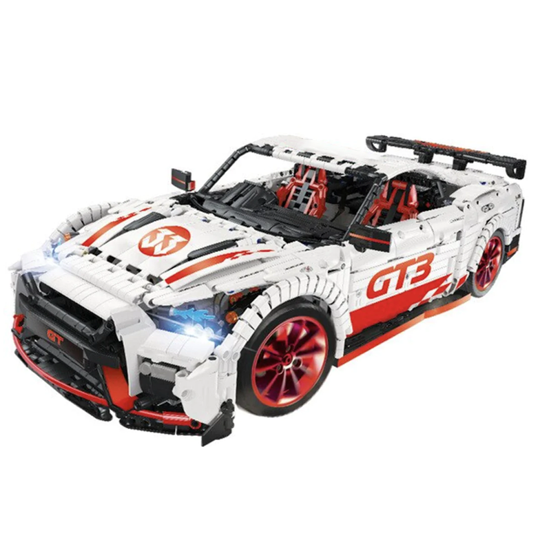 Remote Controlled R35 Godzilla 3408pcs-Building Blocks set -Turbo Moc