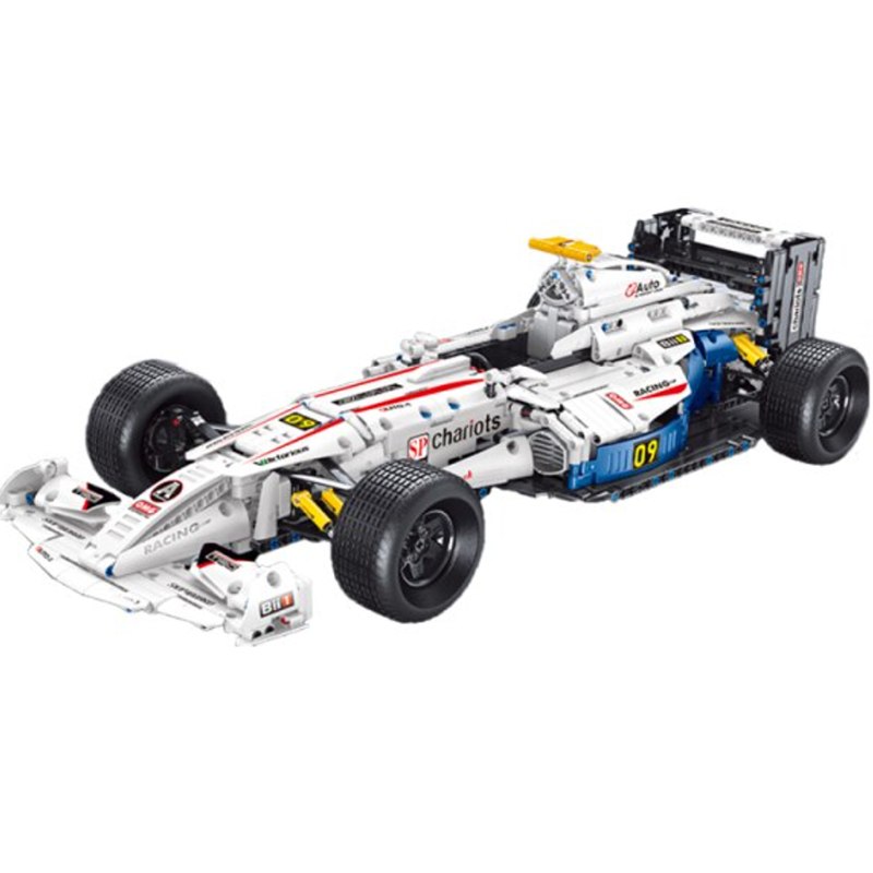 Remote Controlled Single Seater race Car 1680pcs-Building Blocks set -Turbo Moc