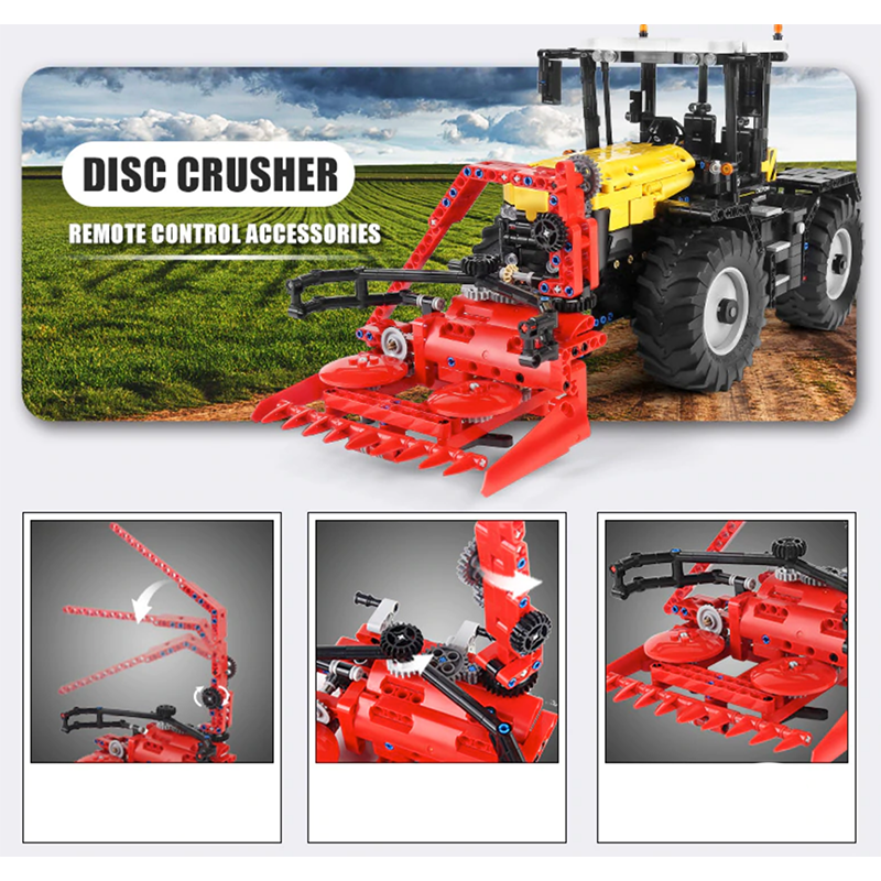 Remote Controlled Tractor 2596pcs-Building Blocks set -Turbo Moc