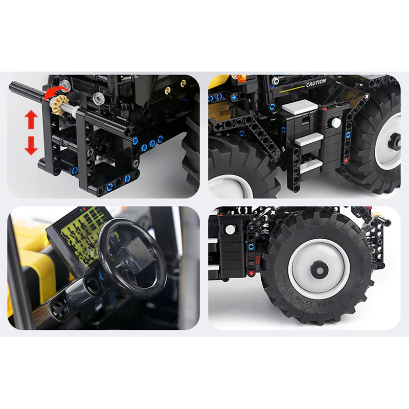 Remote Controlled Tractor 2596pcs-Building Blocks set -Turbo Moc