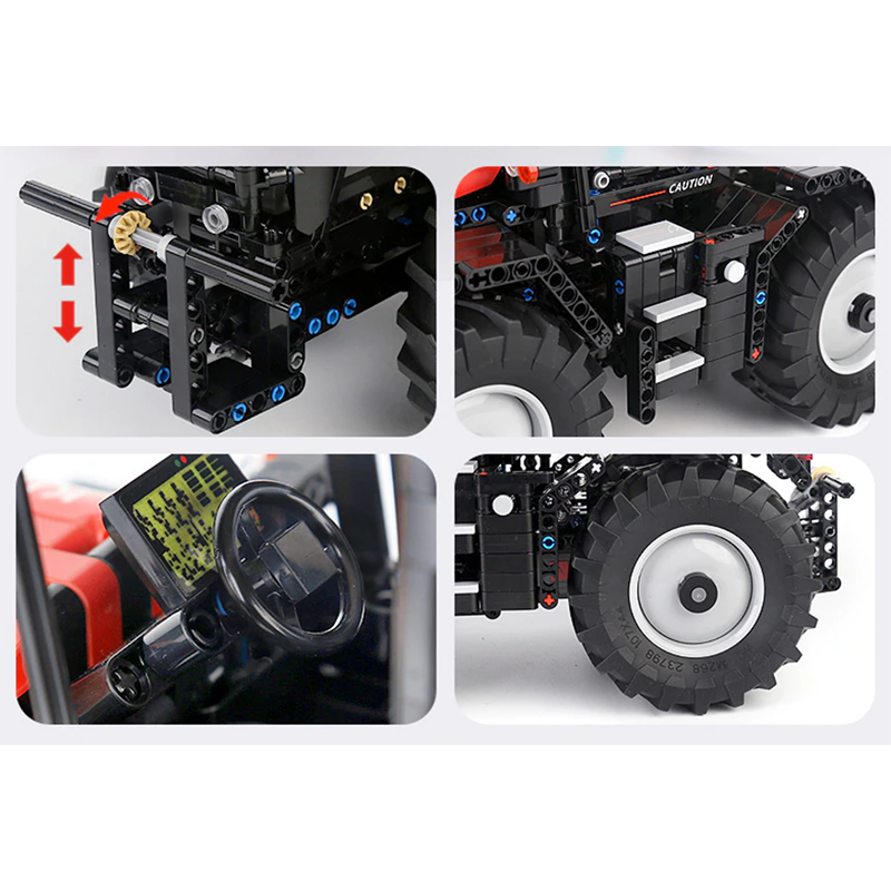 Remote Controlled Tractor 2716pcs-Building Blocks set -Turbo Moc