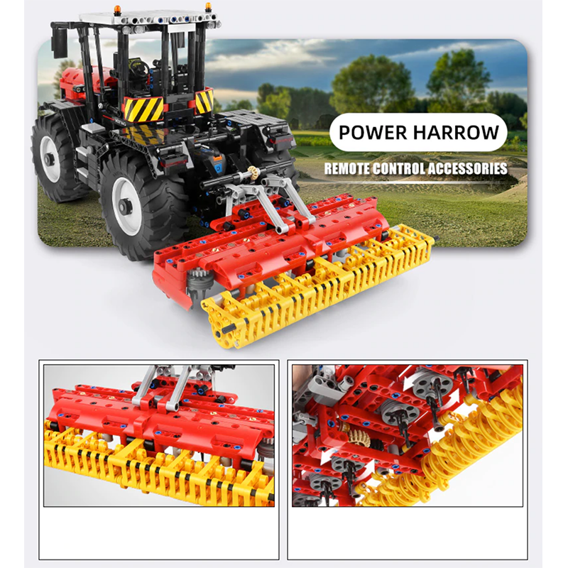 Remote Controlled Tractor 2716pcs-Building Blocks set -Turbo Moc