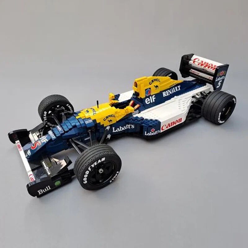 Renault FW12C F1 V10 | 1848pcs-Building Blocks set -Turbo Moc