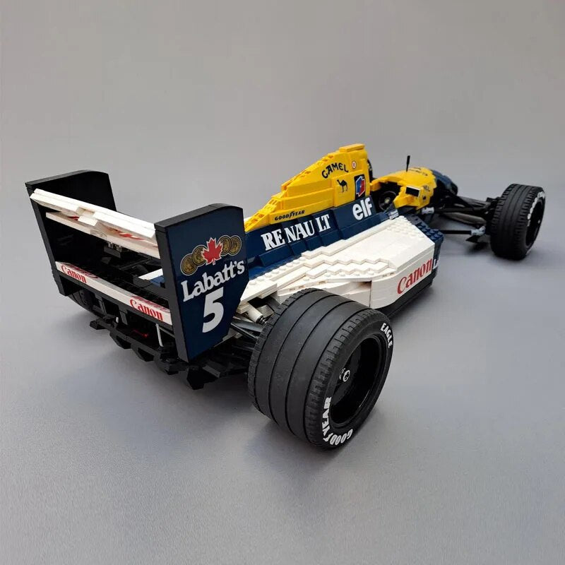 Renault FW14B F1 V10 | 1848pcs-Building Blocks set -Turbo Moc