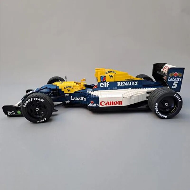 Renault FW14B F1 V10 | 1848pcs-Building Blocks set -Turbo Moc