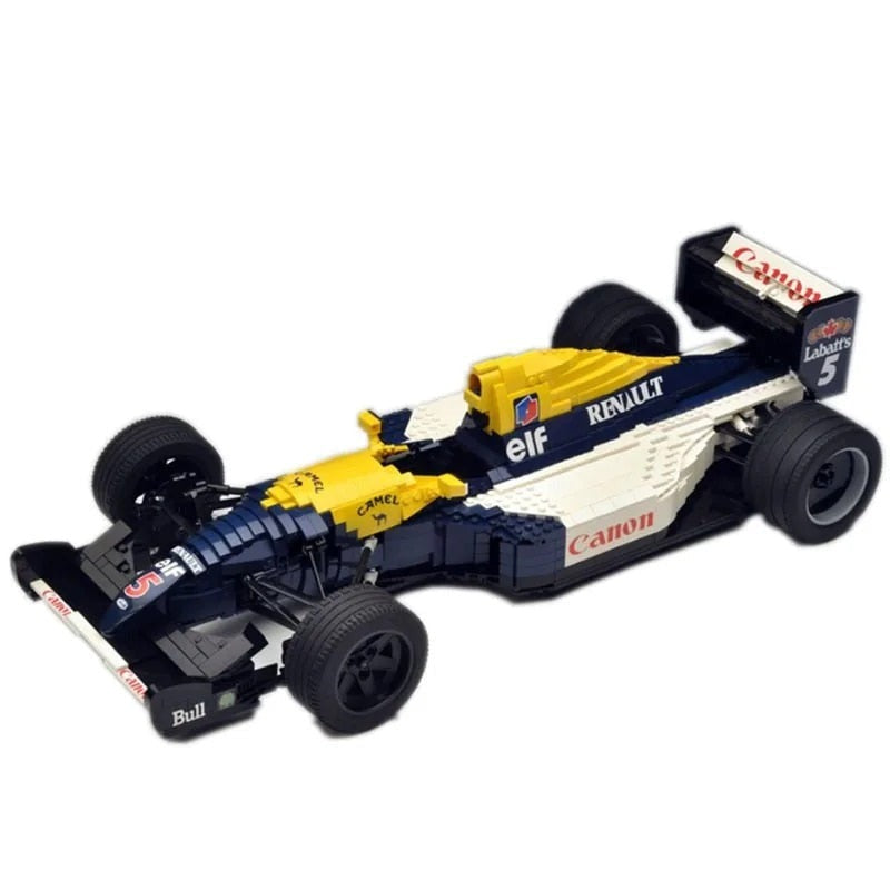 Renault FW12C F1 V10 | 1848pcs-Building Blocks set -Turbo Moc