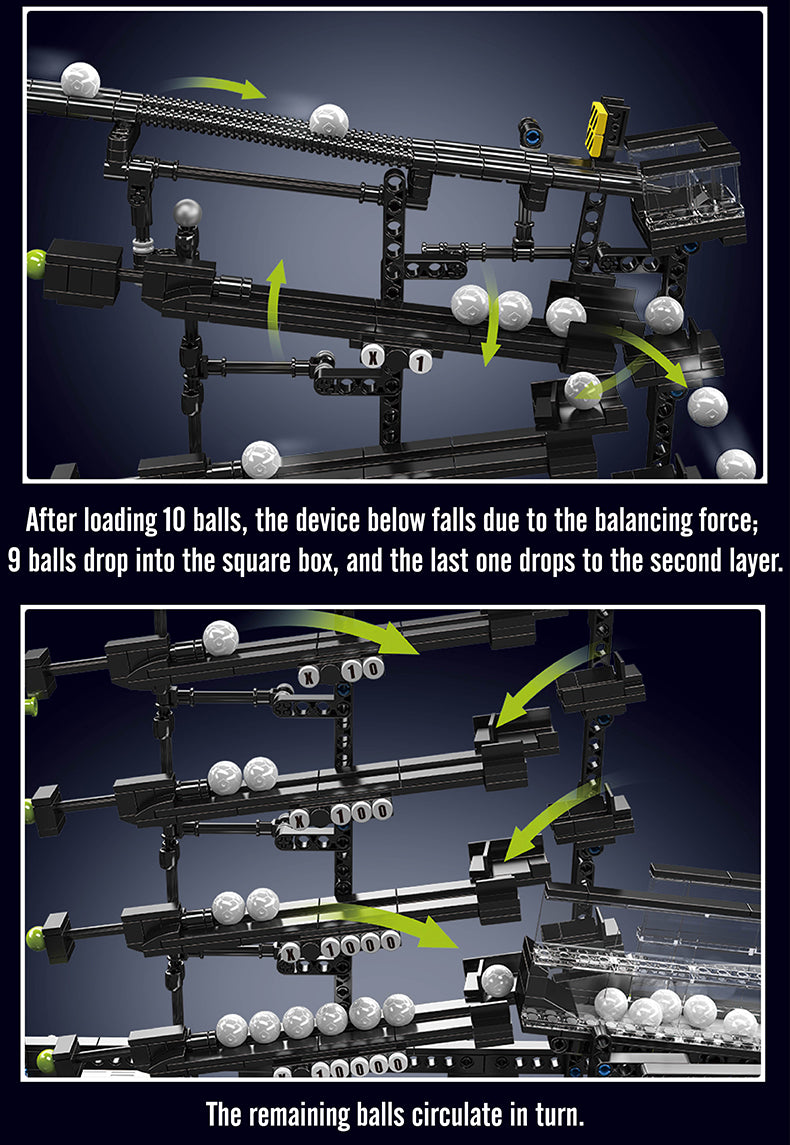 Logarithmic Ball Calculator 2066pcs