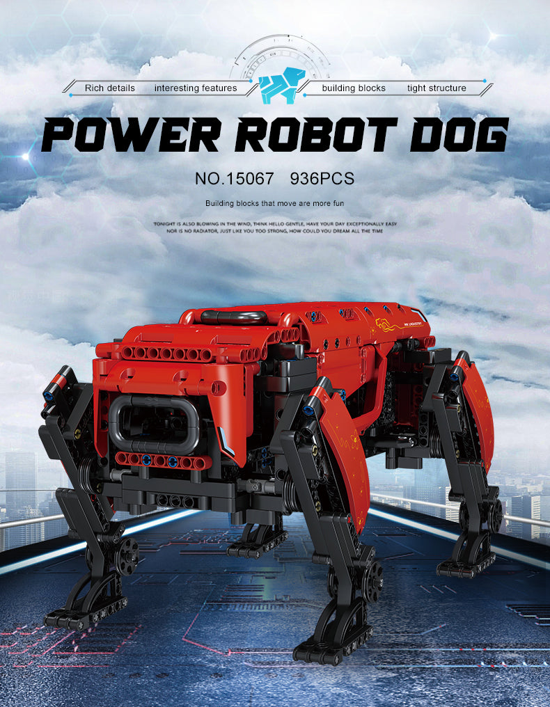 Motorized Boston Dynamic Alphadog LS3 936pcs