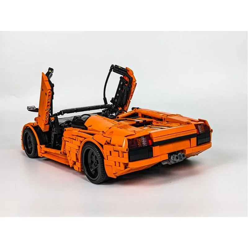 Lego Lamborghini Murcielago 6.2 2005 - Building Blocks Set | Turbo Moc