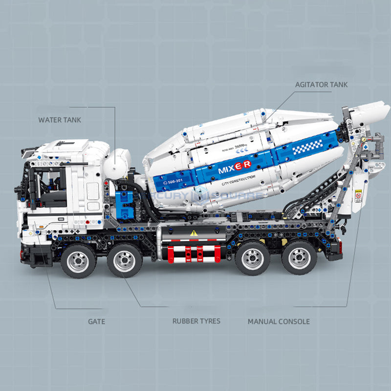 Concrete Mixer Truck 2432pcs