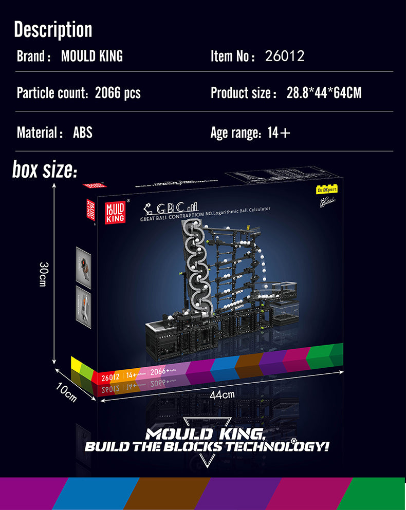 Logarithmic Ball Calculator 2066pcs