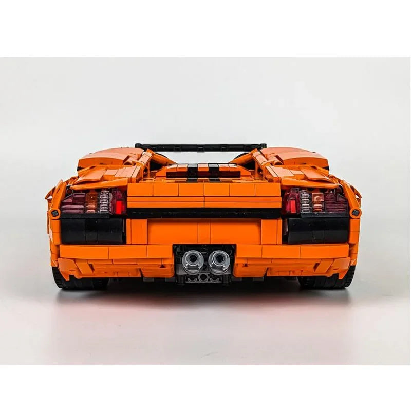 Lego Lamborghini Murcielago 6.2 2005 - Building Blocks Set | Turbo Moc