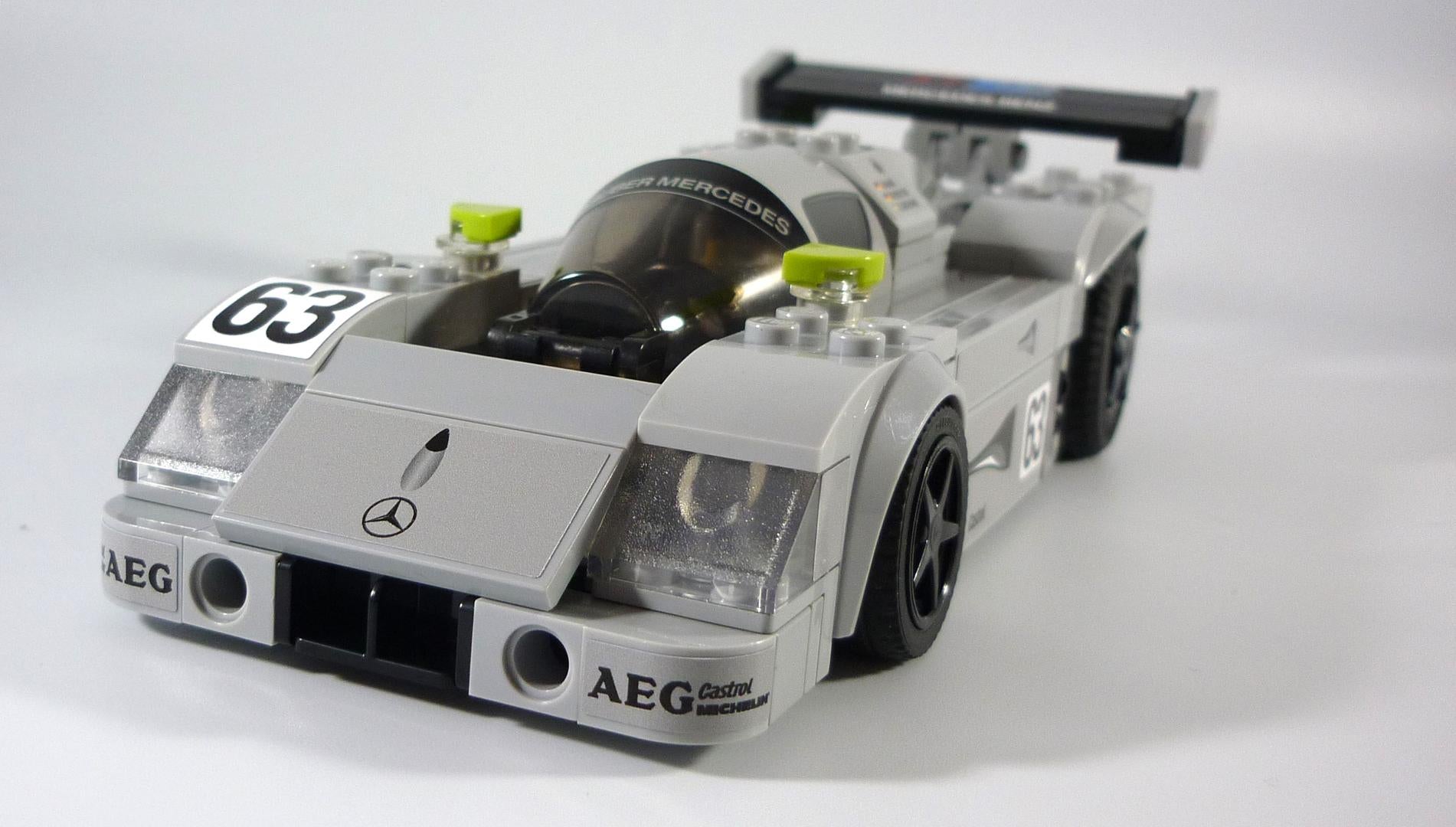 Sauber-Mercedes C9 1989 | 304pcs-Building Blocks set -Turbo Moc