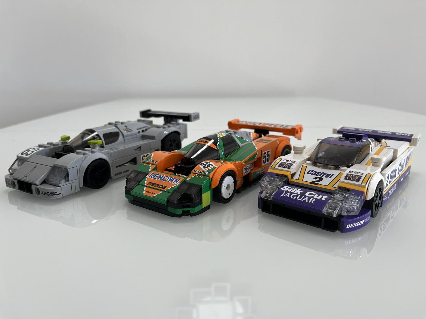 Sauber-Mercedes C9 1989 | 304pcs-Building Blocks set -Turbo Moc