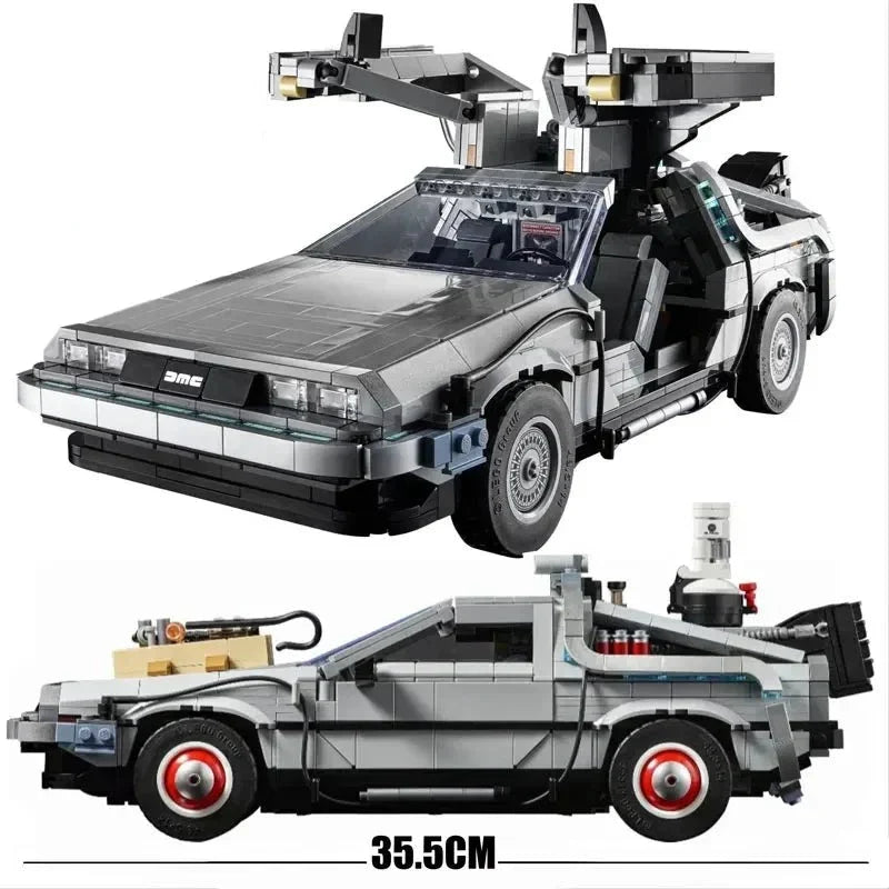DeLorean DMC-12 s set, compatible with Lego