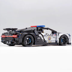 Bugatti Chrion Police - Lego compatible - Turbo Moc