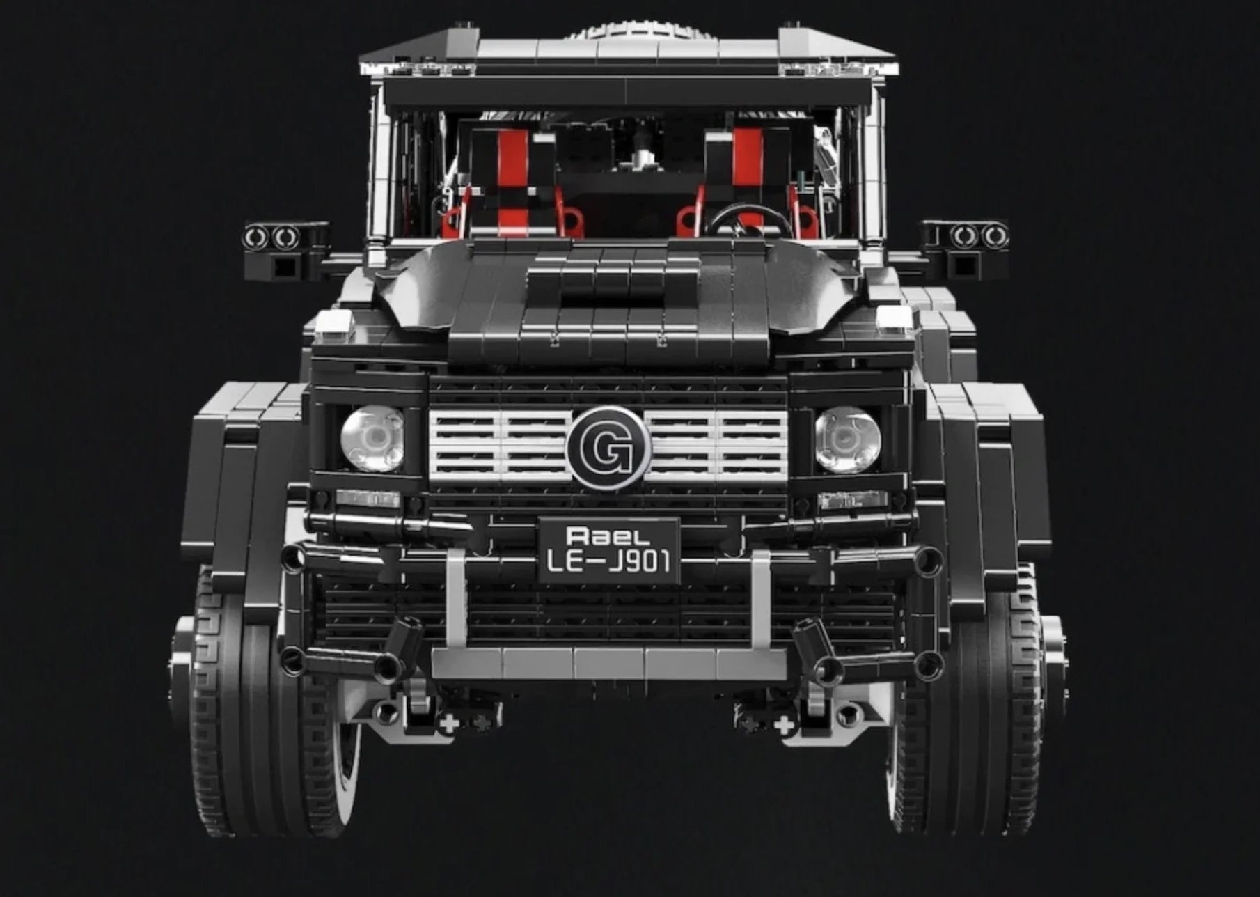 Mercedes-Benz G63 6x6 3300pcs-Turbo Moc