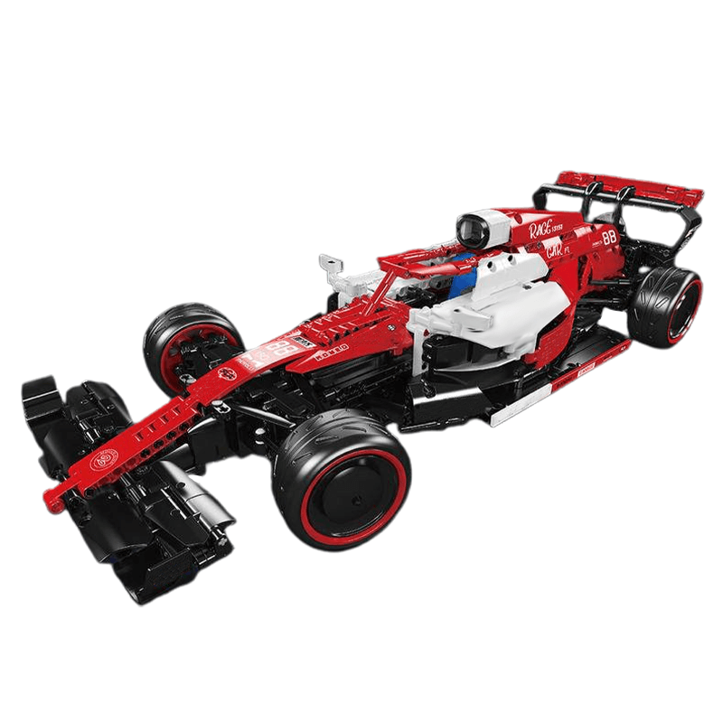 Single Seater race Car 1184pcs-Building Blocks set -Turbo Moc