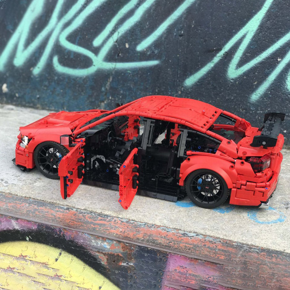 Subaru WRX STI 2018 | 3717pcs-Building Blocks set -Turbo Moc