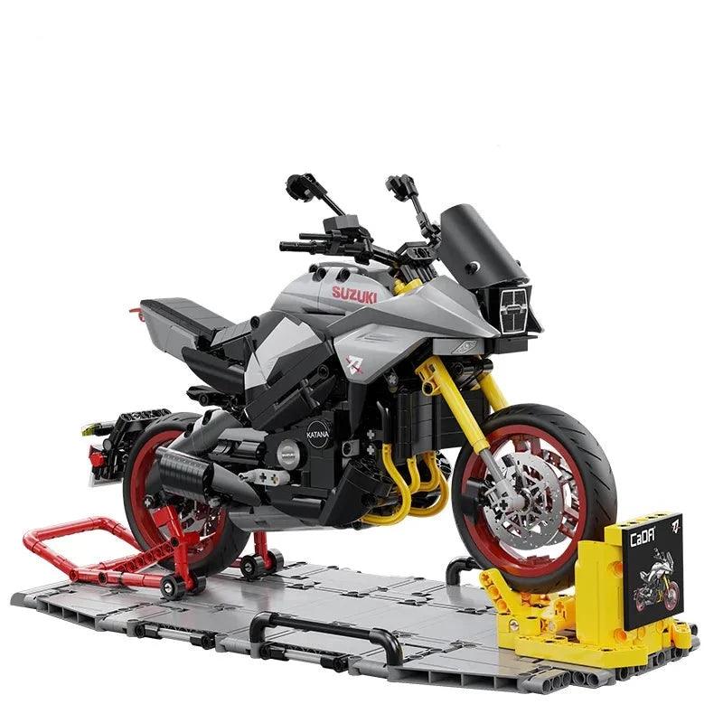 Suzuki Katana 1000 1104pcs-Building Blocks set -Turbo Moc