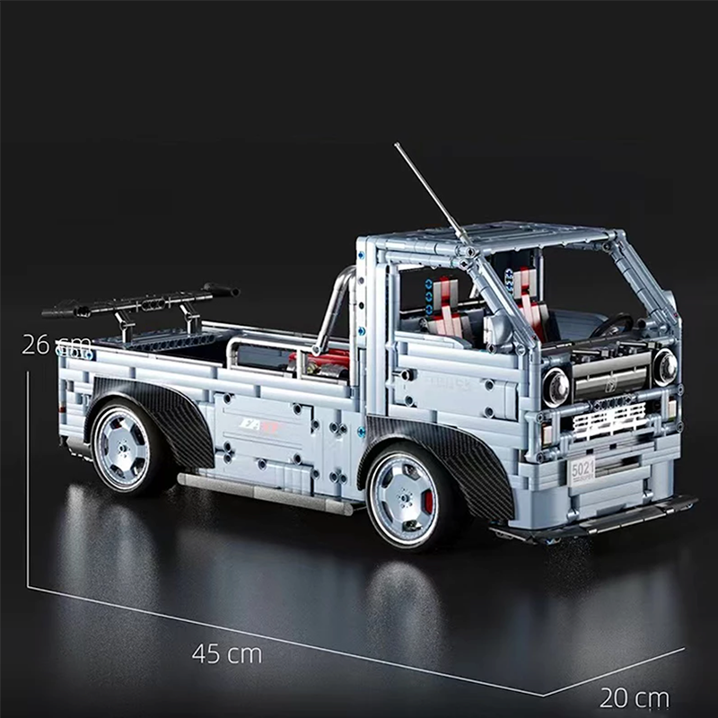 Suzuki Kei Truck JDM 2492pcs-Building Blocks set -Turbo Moc