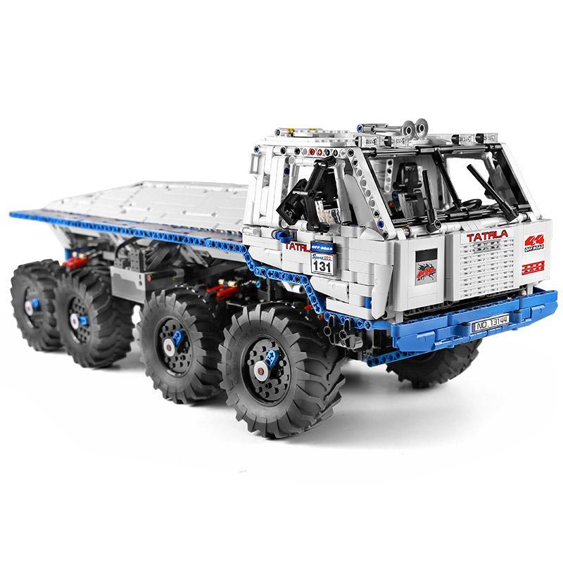 Tatra T813 with remote control 3647pcs-Building Blocks set -Turbo Moc