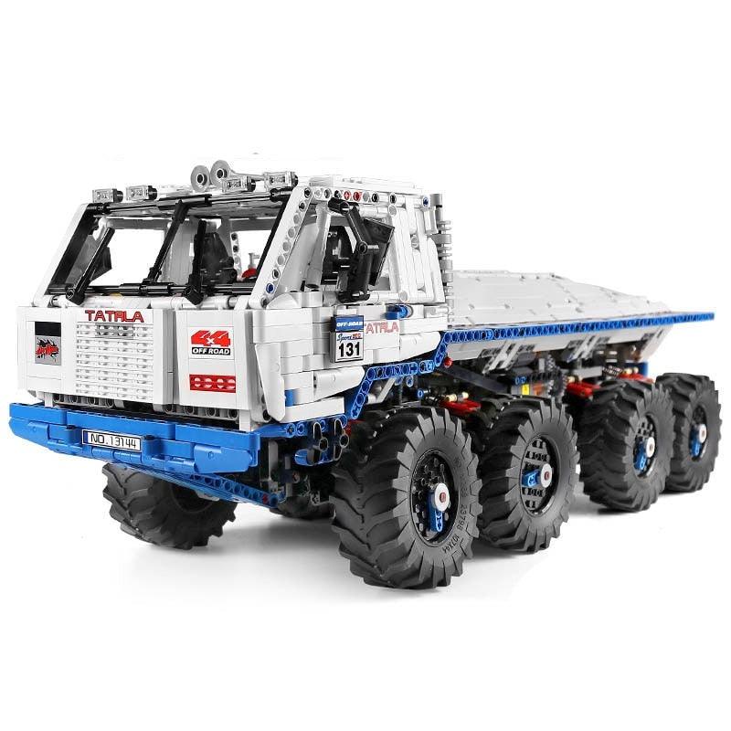 Tatra T813 with remote control 3647pcs-Building Blocks set -Turbo Moc