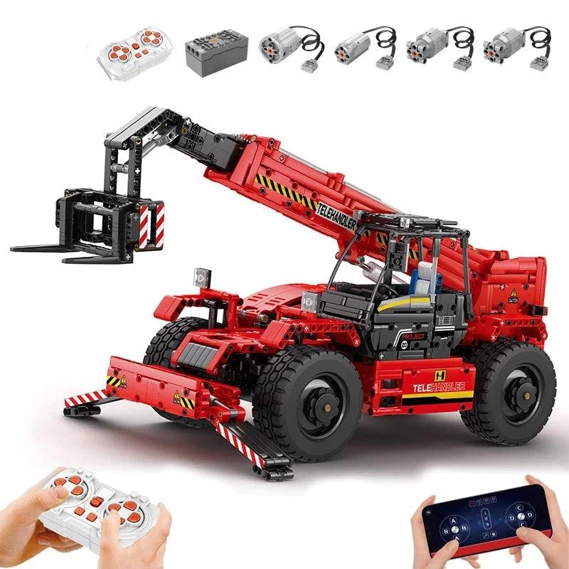 Telescopic Arm Forklift 22020 2260pcs-Building Blocks set -Turbo Moc