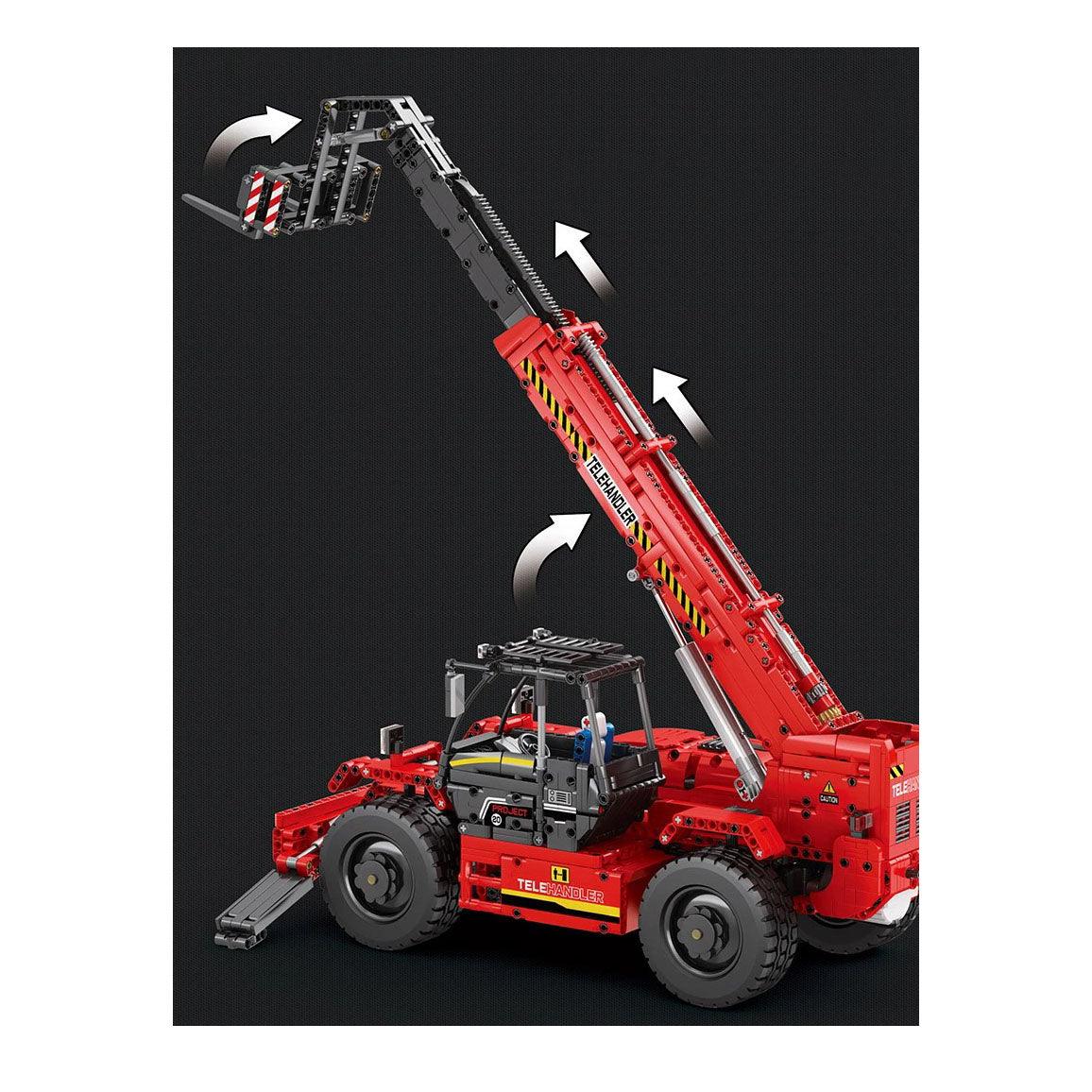 Telescopic Arm Forklift 22020 2260pcs-Building Blocks set -Turbo Moc