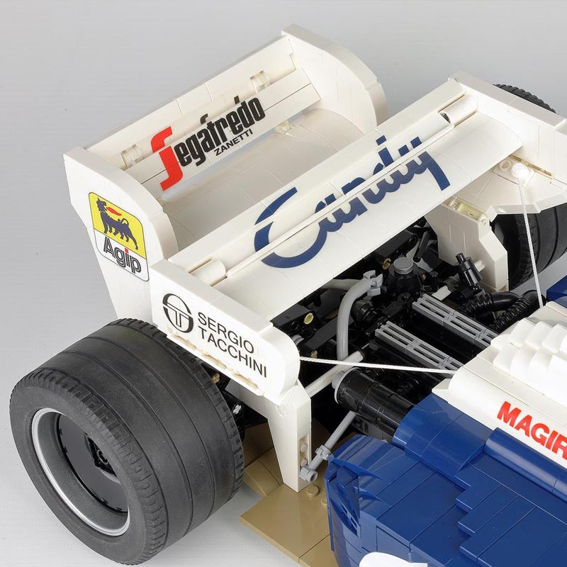 Toleman-Hart TG184 1:8 | 2051pcs-Building Blocks set -Turbo Moc