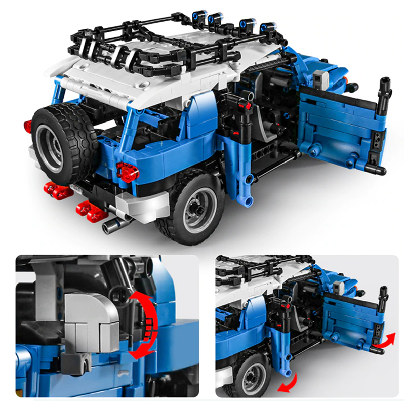 Toyota FJ Cruiser 999pcs-Building Blocks set -Turbo Moc