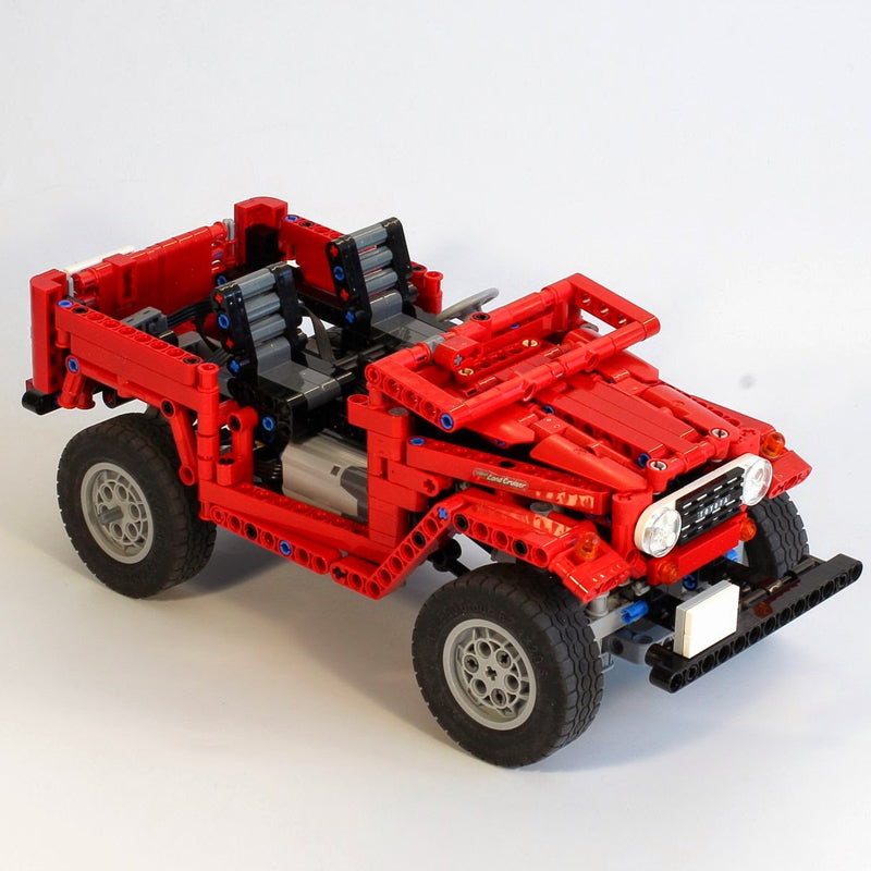 Toyota FJ40 Land Cruiser | 1288pcs-Building Blocks set -Turbo Moc