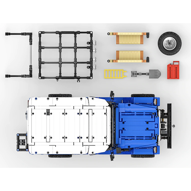 Toyota FJ40 Land Cruiser 2101pcs-Building Blocks set -Turbo Moc