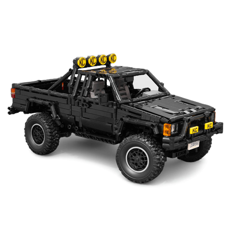 Toyota Hilux SR5 1985 Back To The Future | 1472pcs-Building Blocks set -Turbo Moc