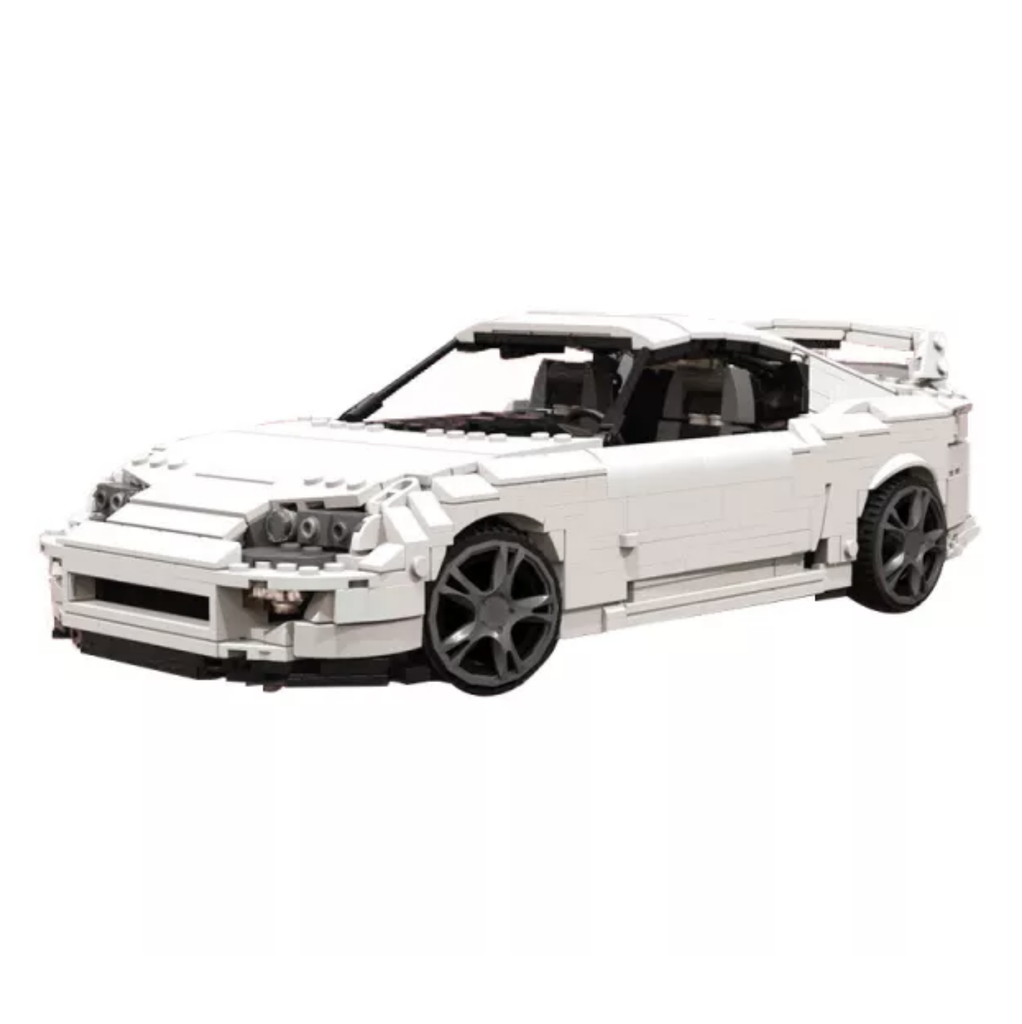 Toyota Supra A80 | 1744pcs-Building Blocks set -Turbo Moc