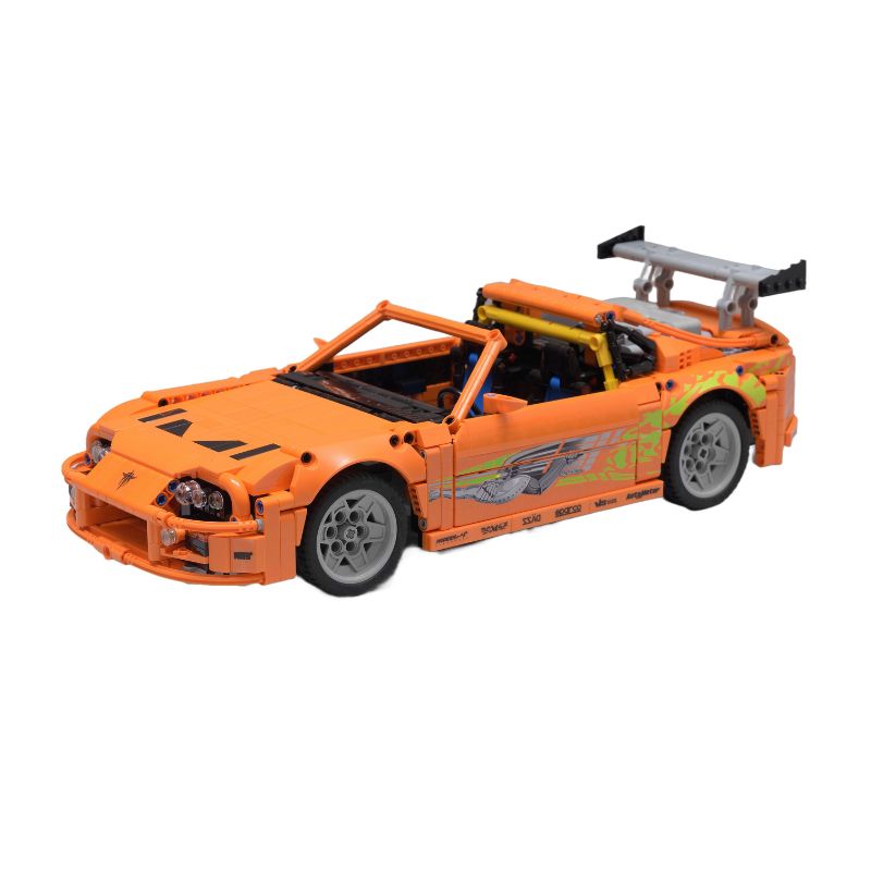 Toyota Supra A80 Fast & Furious | 1243pcs-Building Blocks set -Turbo Moc