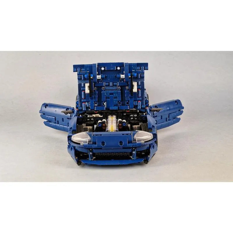 Toyota Supra MK4 NA 1:10 | 1298pcs-Building Blocks set -Turbo Moc