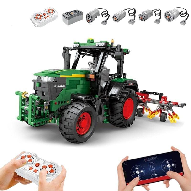 Tractor Remote Controlled 1828pcs-Building Blocks set -Turbo Moc